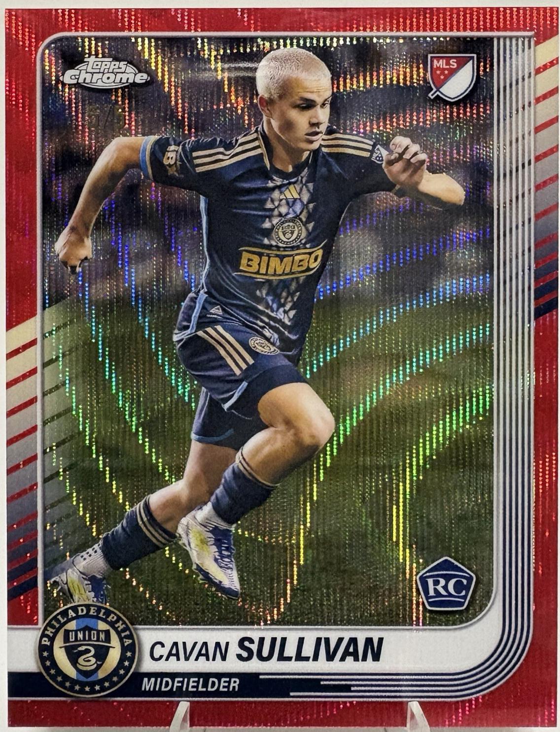 Cavan Sullivan [Red Wave Refractor] #6