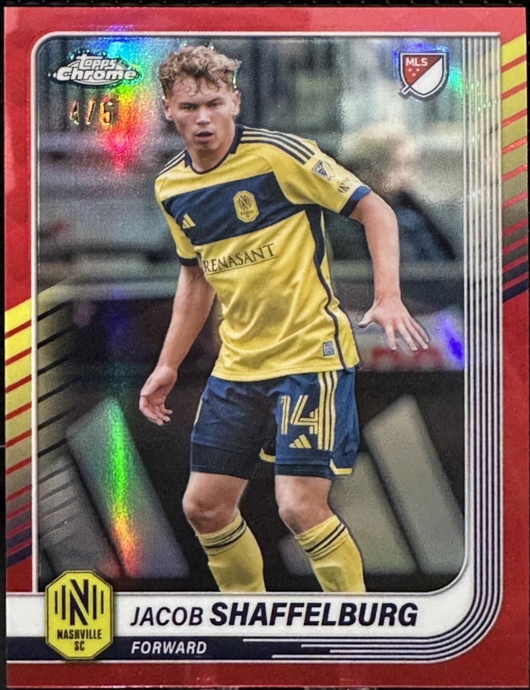 Jacob Shaffelburg [Red Refractor] #141