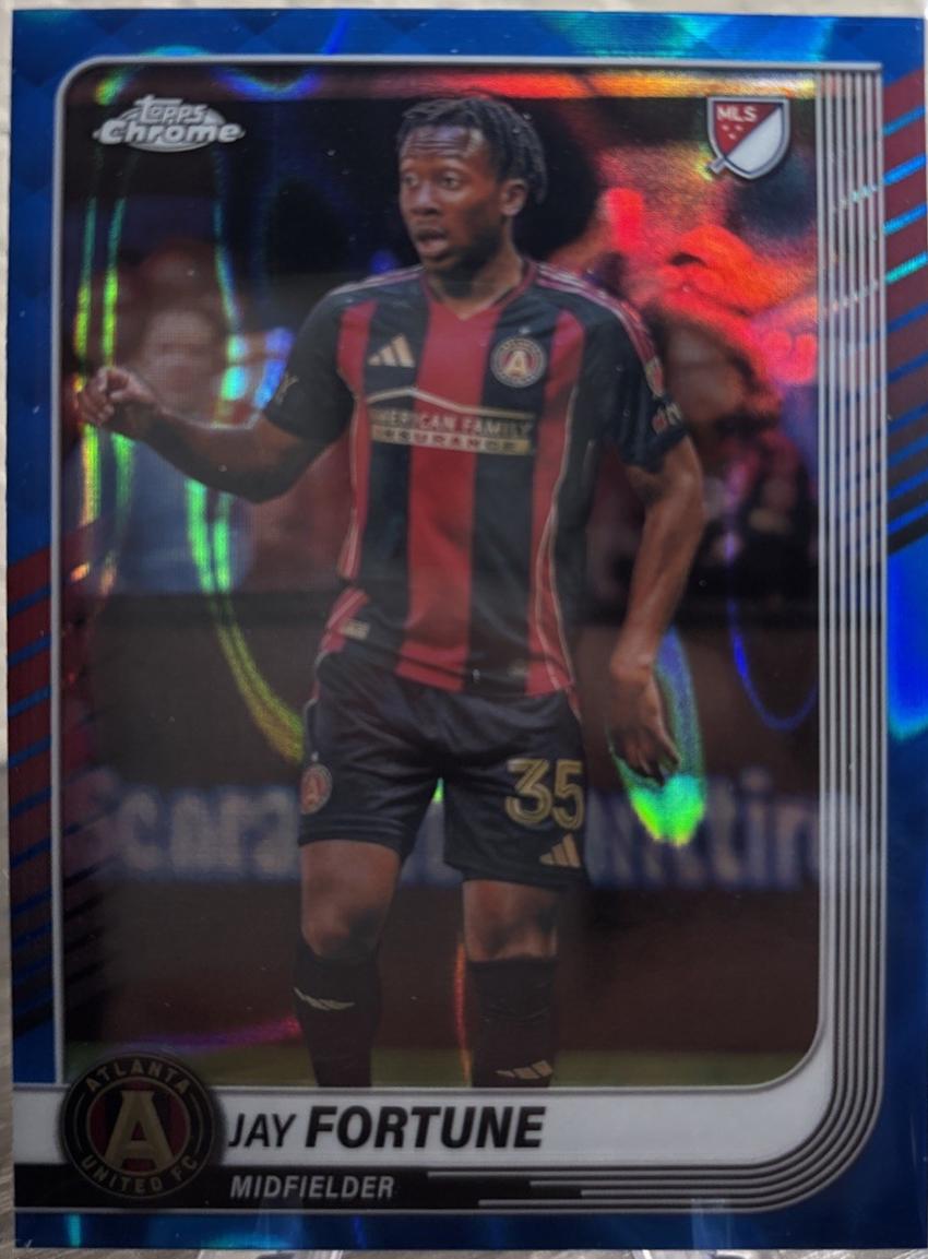 Jay Fortune [Blue Lava Refractor] #40