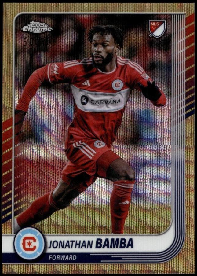 Jonathan Bamba [Gold Wave Refractor] #175
