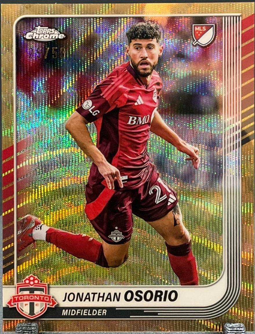 Jonathan Osorio [Gold Wave Refractor] #70