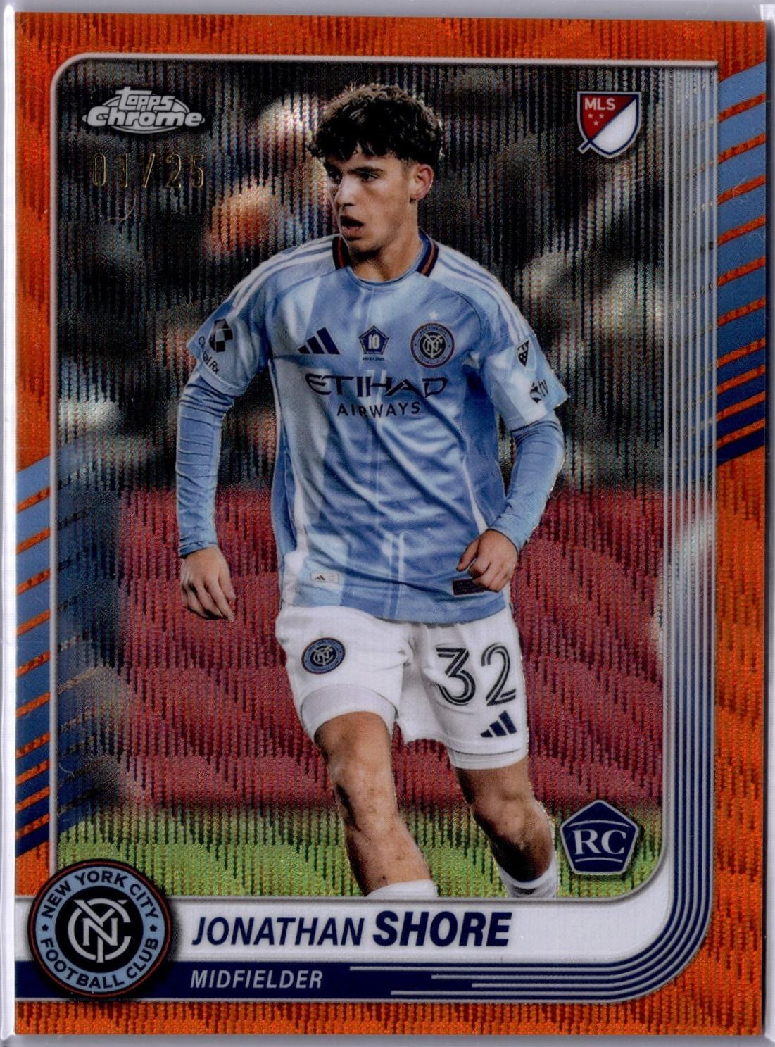 Jonathan Shore [Orange Wave Refractor] #80
