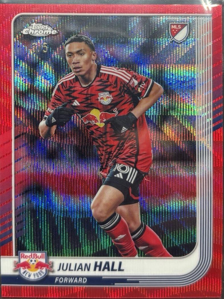 Julian Hall [Red Wave Refractor] #16