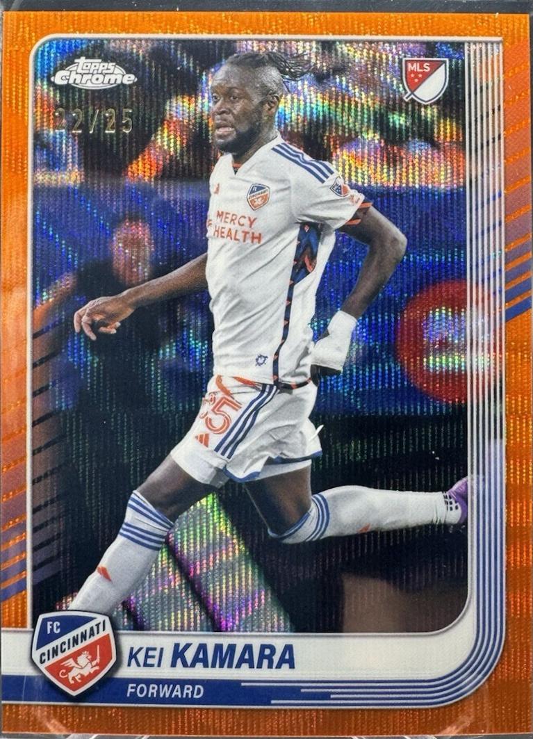 Kei Kamara [Orange Refractor] #102