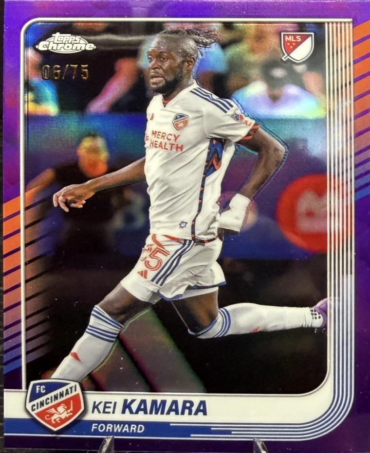 Kei Kamara [Purple Refractor] #102