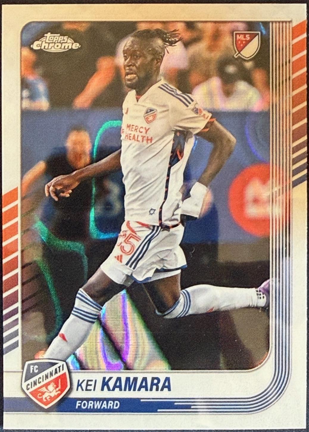 Kei Kamara [White Lava Refractor] #102