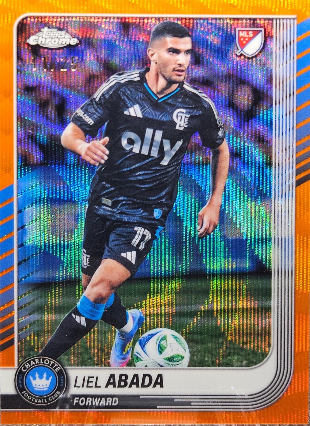 Liel Abada [Orange Wave Refractor] #46