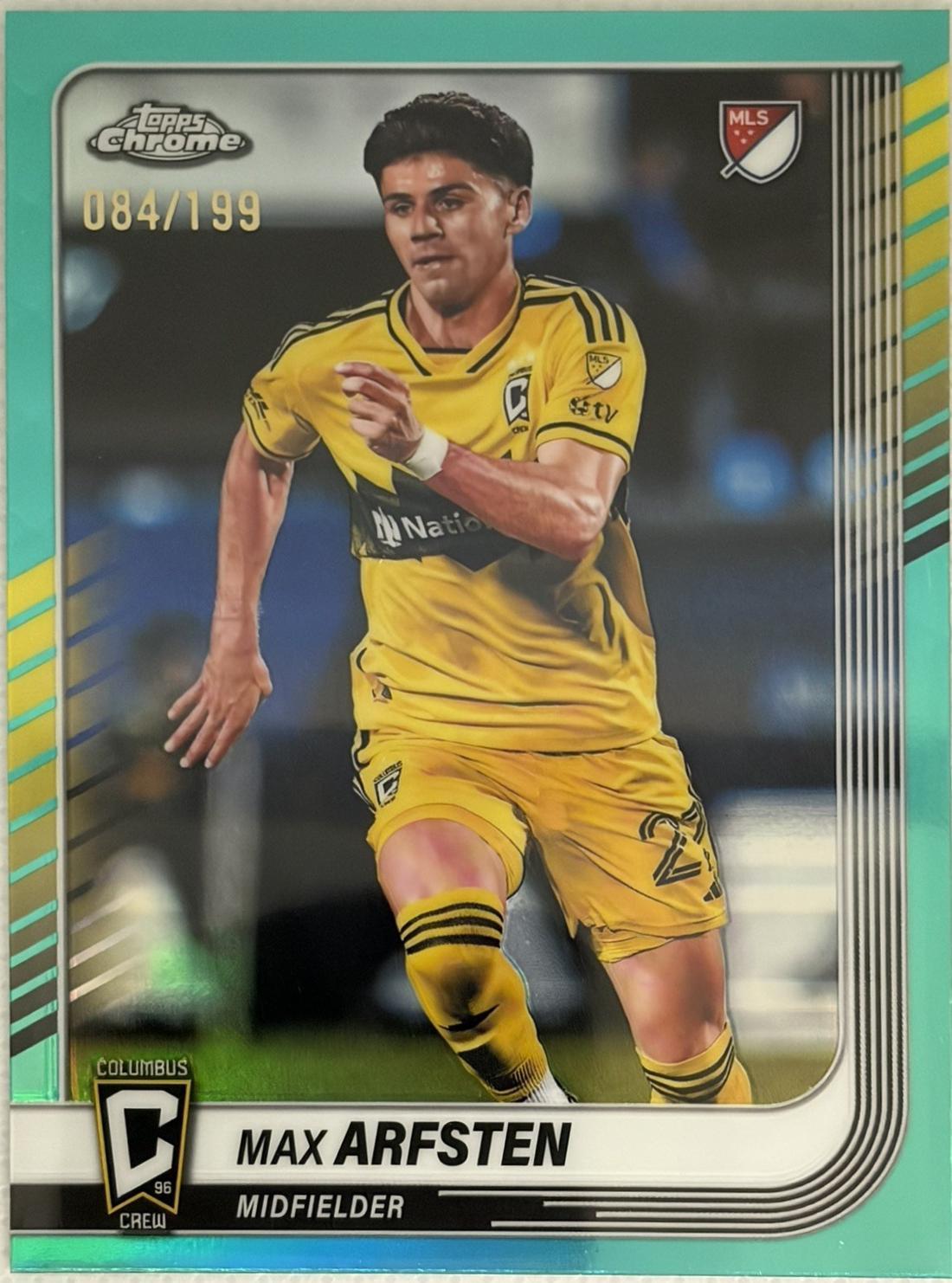 Max Arfsten [Aqua Refractor] #147