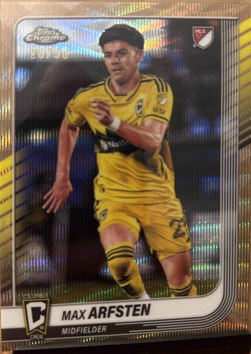 Max Arfsten [Gold Wave Refractor] #147