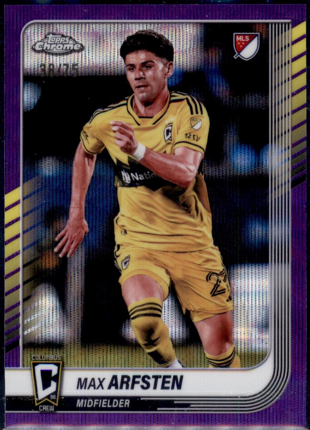 Max Arfsten [Purple Wave Refractor] #147