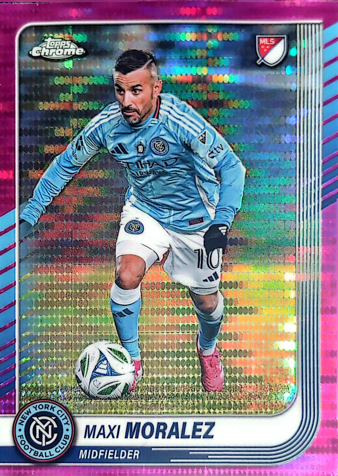 Maxi Moralez [Magenta Pulsar] #112