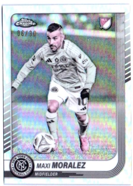 Maxi Moralez [Pearl Refractor] #112