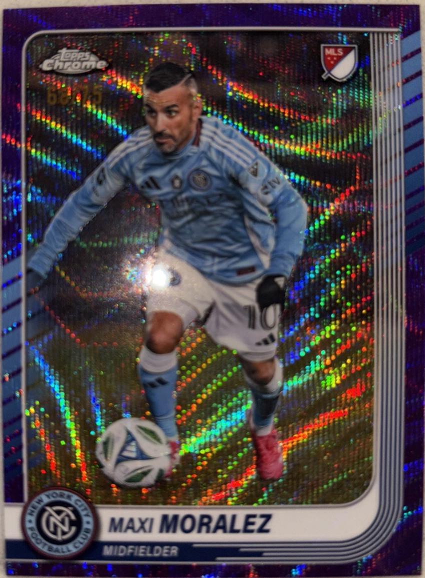 Maxi Moralez [Purple Refractor] #112
