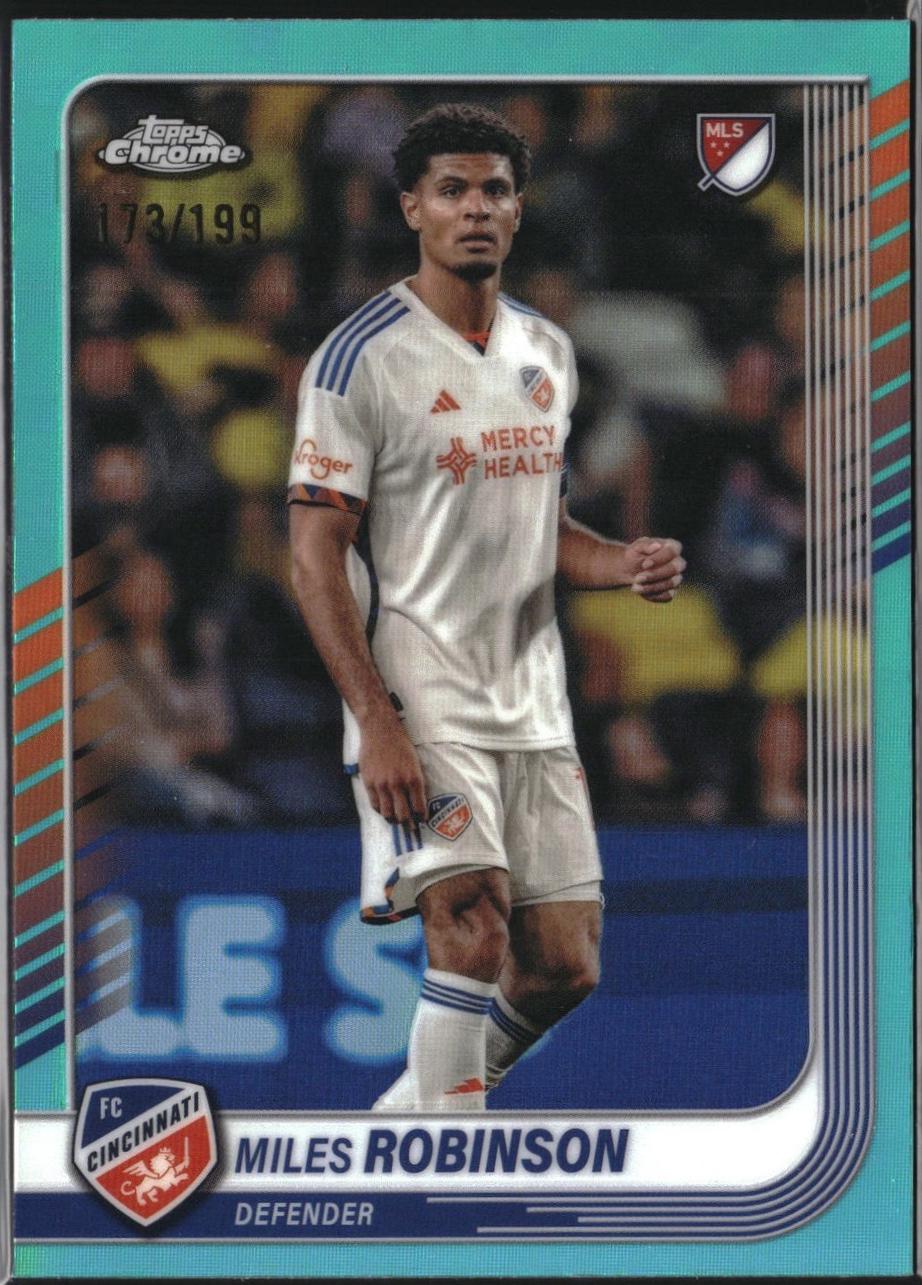 Miles Robinson [Aqua Refractor] #173