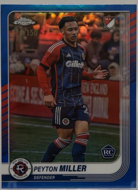 Peyton Miller [Blue Refractor] #15
