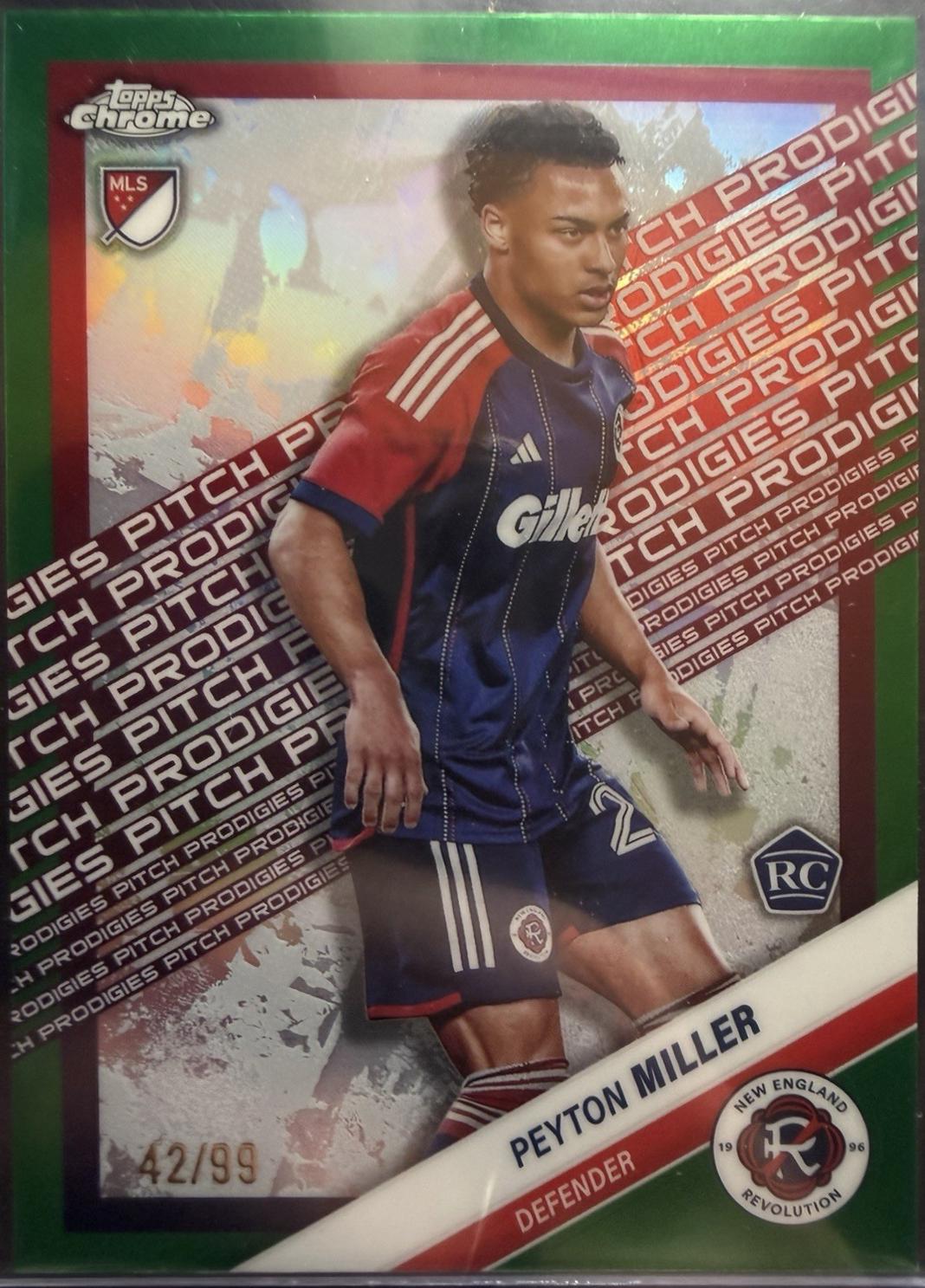 Peyton Miller [Green Refractor] #185