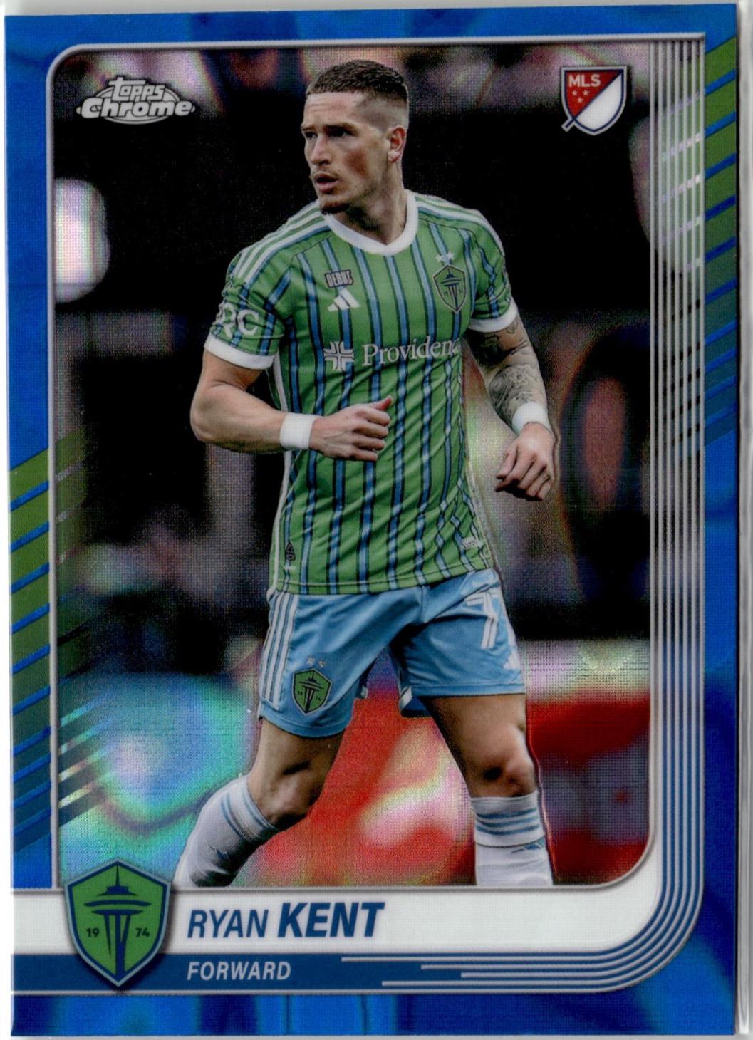 Ryan Kent [Blue Lava Refractor] #22