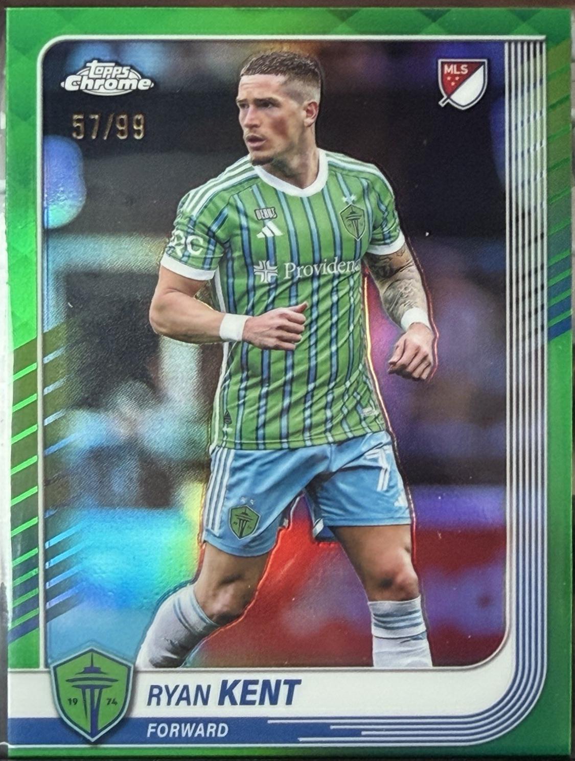 Ryan Kent [Green Refractor] #22