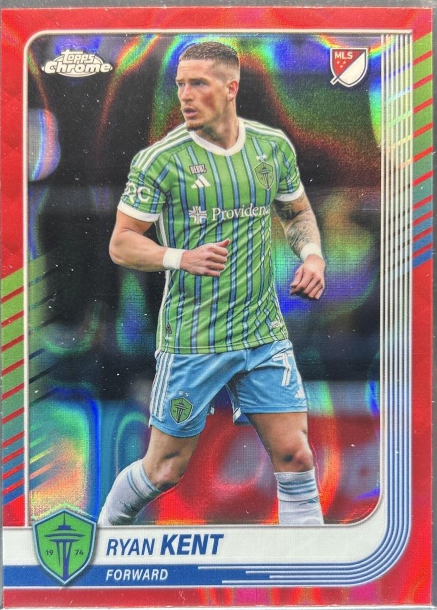 Ryan Kent [Red Lava Refractor] #22