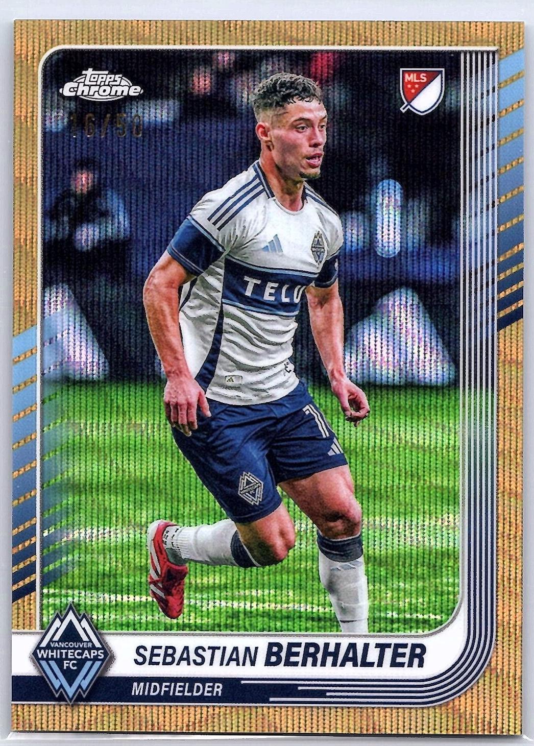 Sebastian Berhalter [Gold Wave Refractor] #170