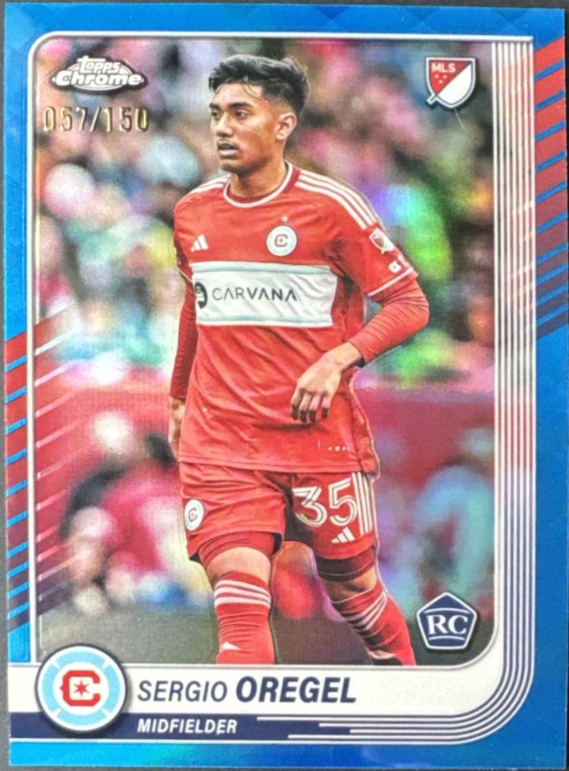 Sergio Oregel [Blue Refractor] #81