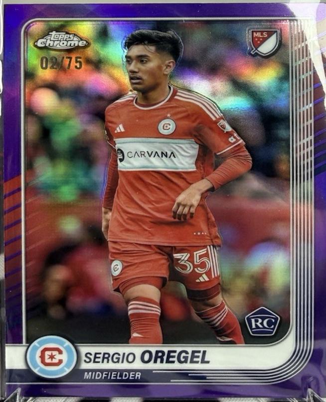 Sergio Oregel [Purple Refractor] #81
