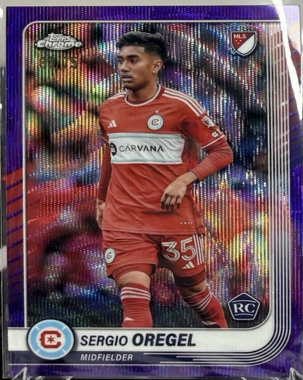 Sergio Oregel [Purple Wave Refractor] #81
