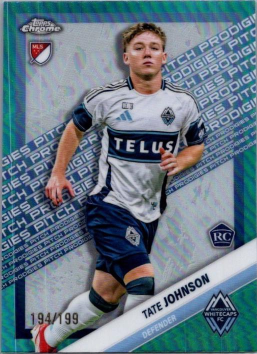Tate Johnson [Aqua Refractor] #189