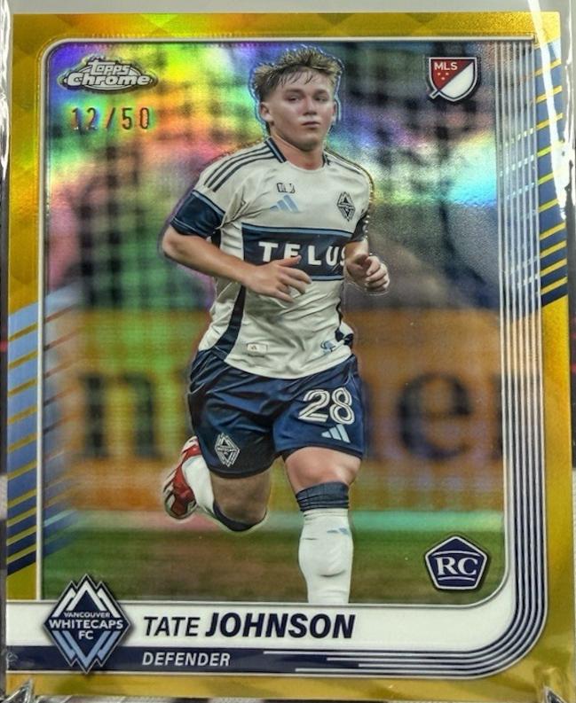 Tate Johnson [Gold Refractor] #142