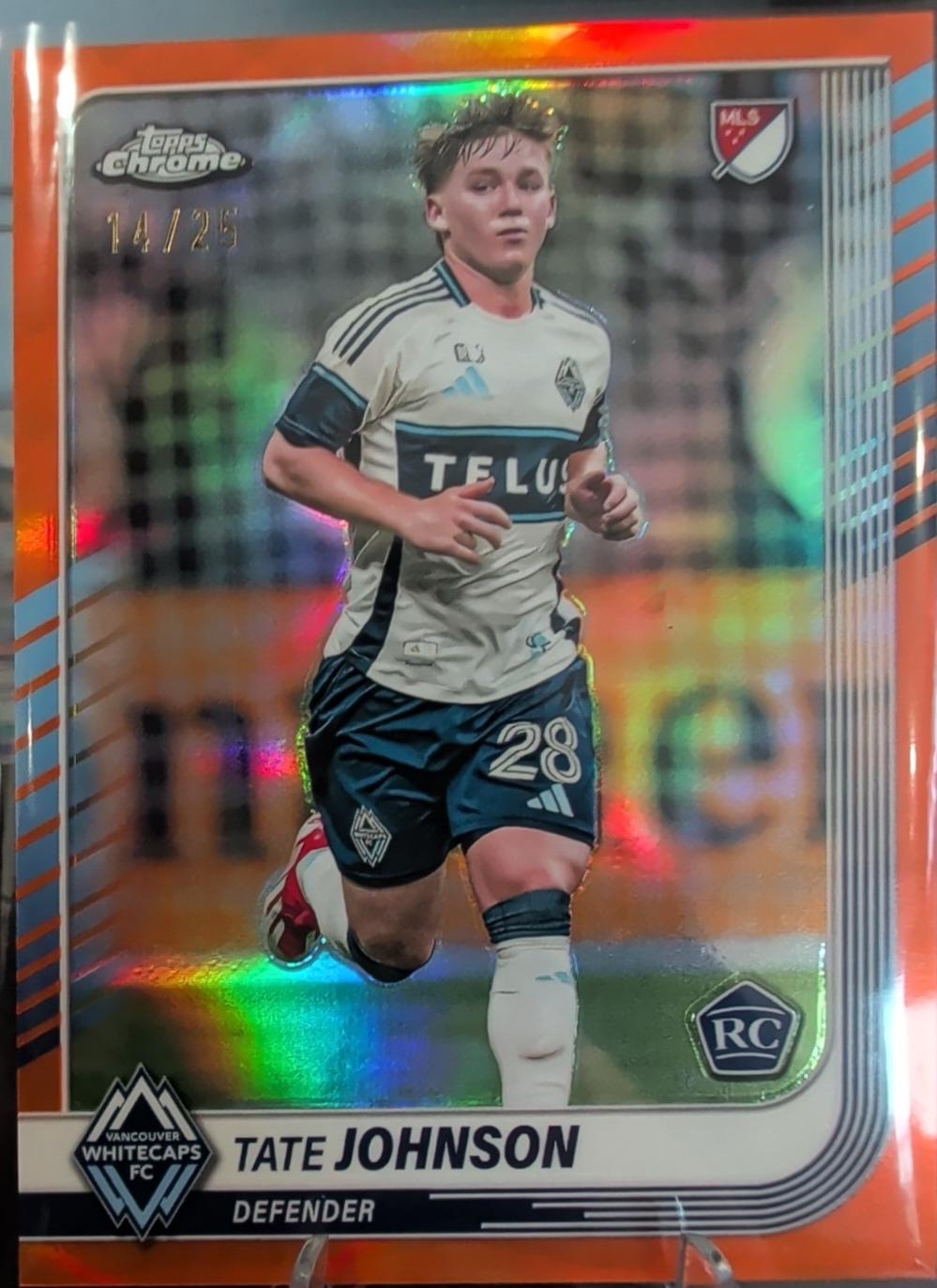 Tate Johnson [Orange Refractor] #142