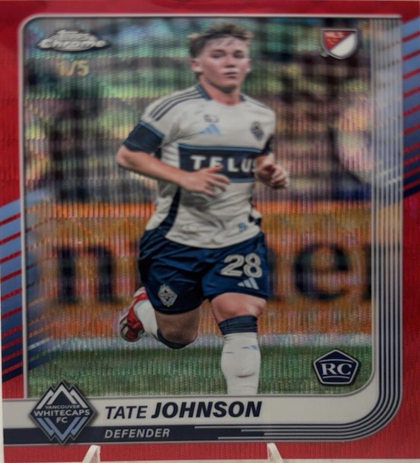 Tate Johnson [Red Wave Refractor] #142