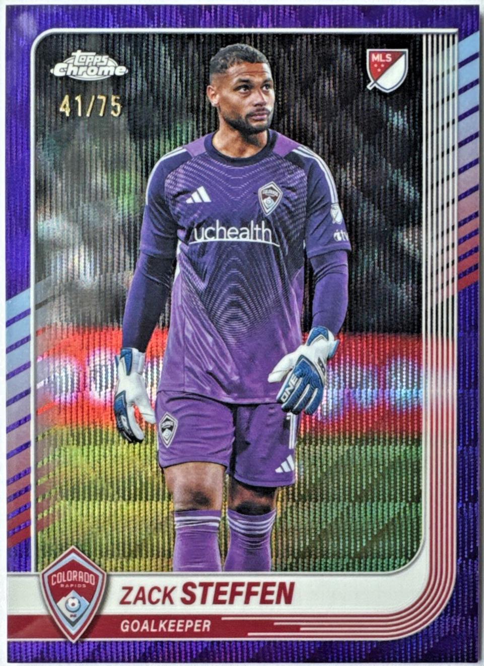 Zack Steffen [Purple Wave Refractor] #163