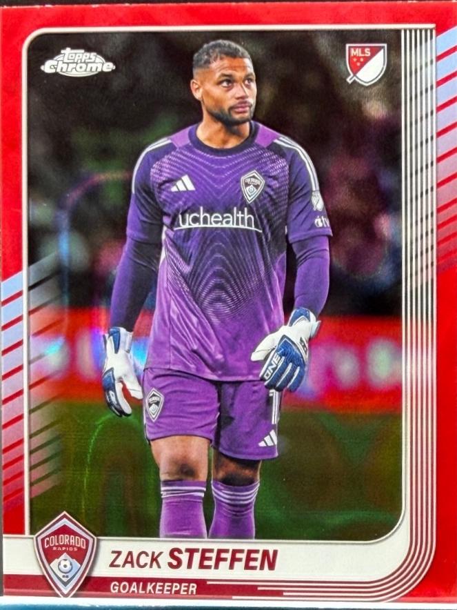 Zack Steffen [Red Lava Refractor] #163
