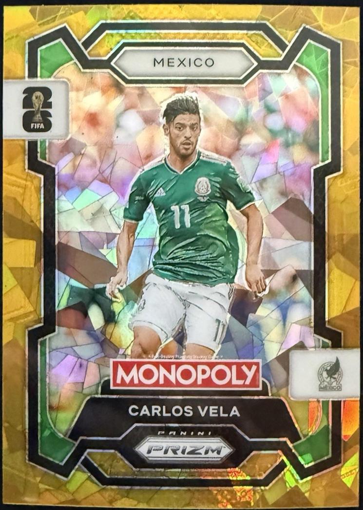 Carlos Vela [Gold Cracked Ice] #53