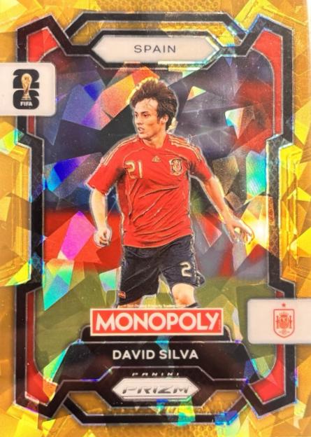 David Silva [Gold Cracked Ice] #42