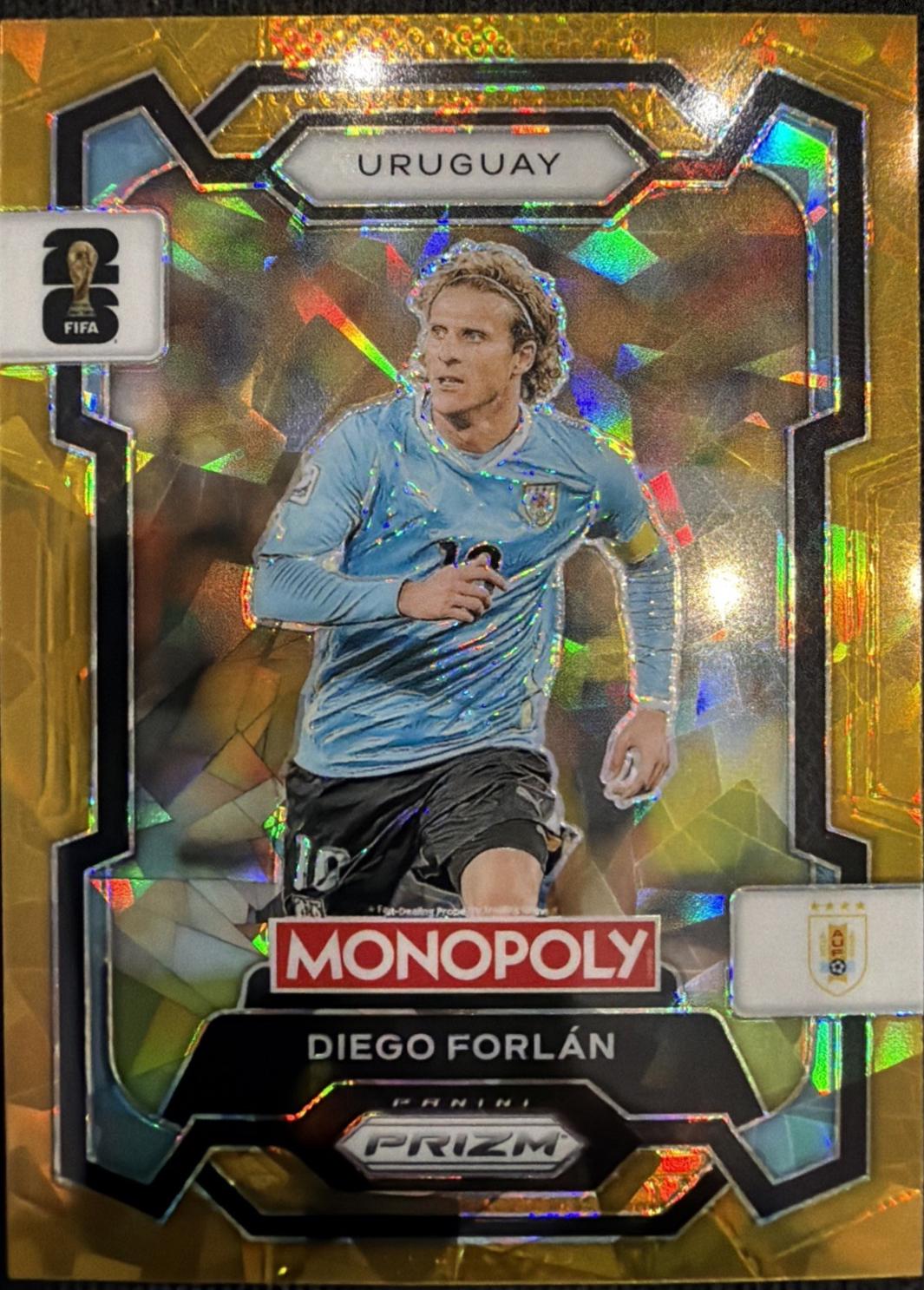 Diego Forlan [Gold Cracked Ice] #68