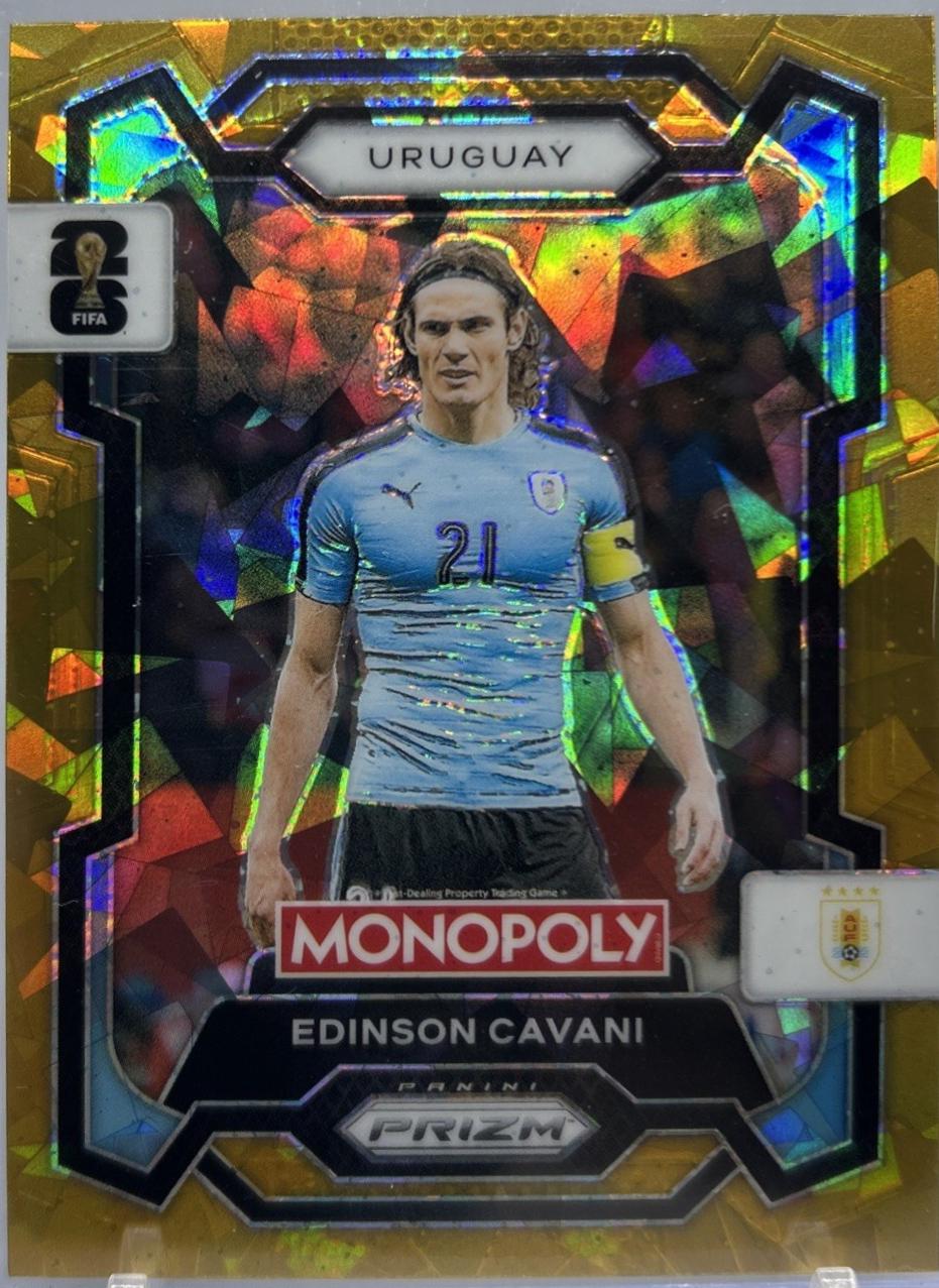 Edinson Cavani [Gold Cracked Ice] #70