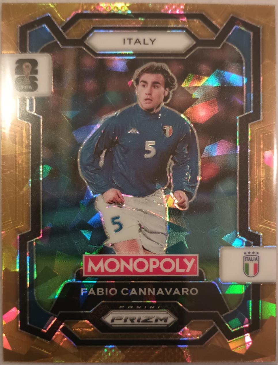 Fabio Cannavaro [Gold Cracked Ice] #36