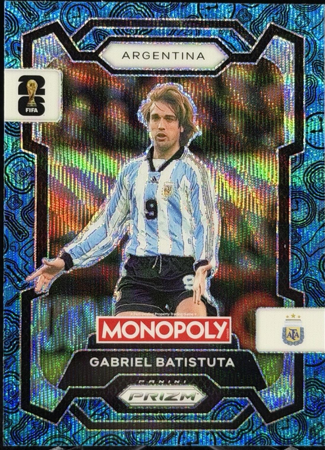 Gabriel Batistuta [Four Corners Blue Wave] #4