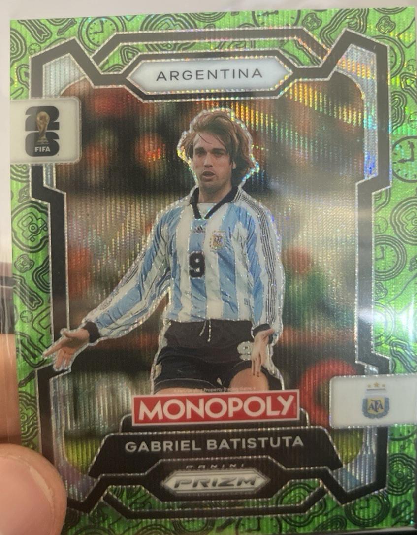 Gabriel Batistuta [Four Corners Green Wave] #4