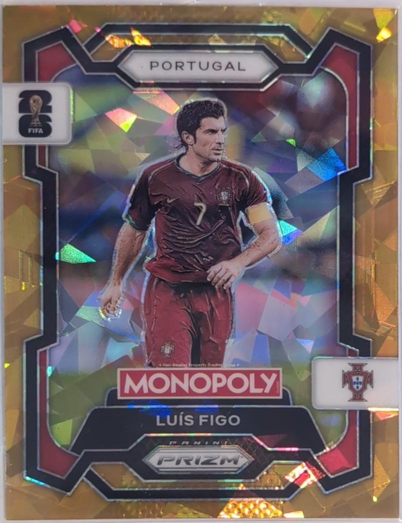 Luis Figo [Gold Cracked Ice] #31