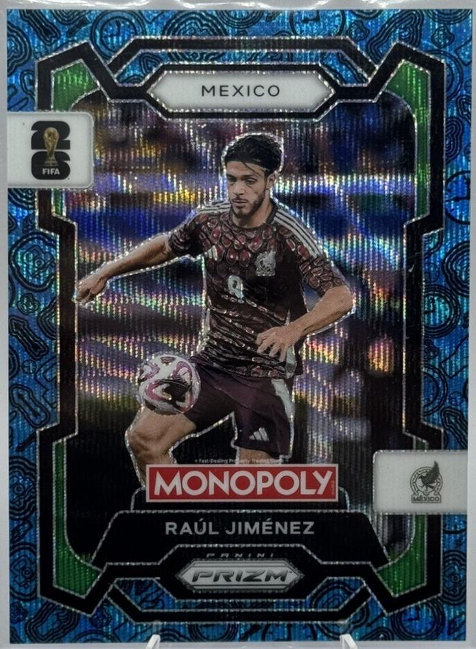 Raul Jimenez [Four Corners Blue Wave] #58