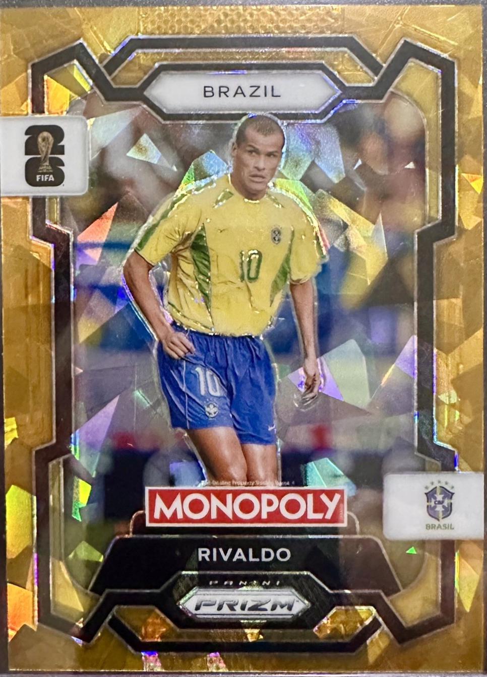 Rivaldo [Gold Cracked Ice] #21