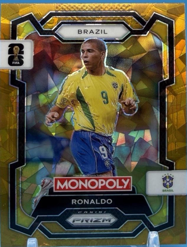 Ronaldo [Gold Cracked Ice] #18