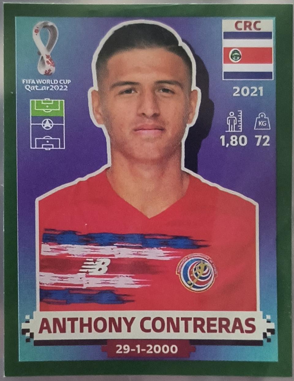 Anthony Contreras [Green] #CRC18