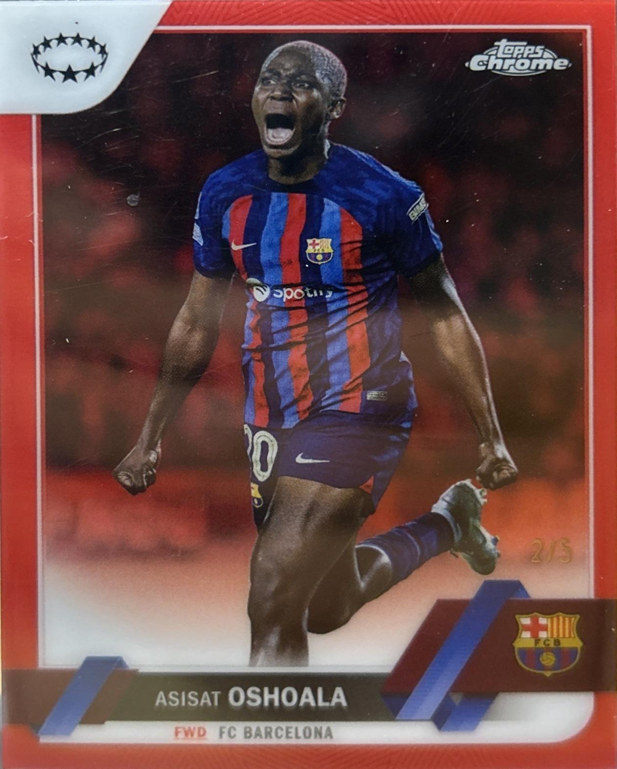 Asisat Oshoala [Red] #84