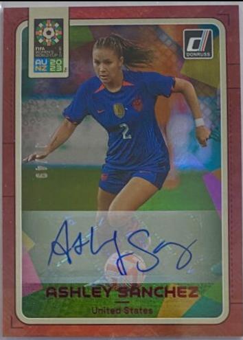 Ashley Sanchez [Red Autograph] #223