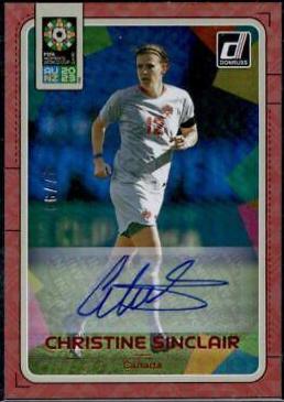 Christine Sinclair [Red Autograph] #203