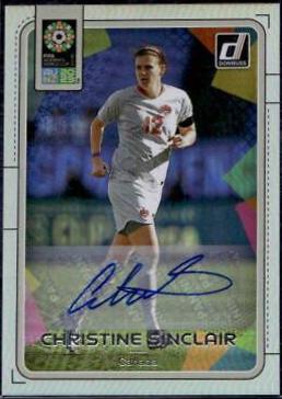 Christine Sinclair [Silver Autograph] #203