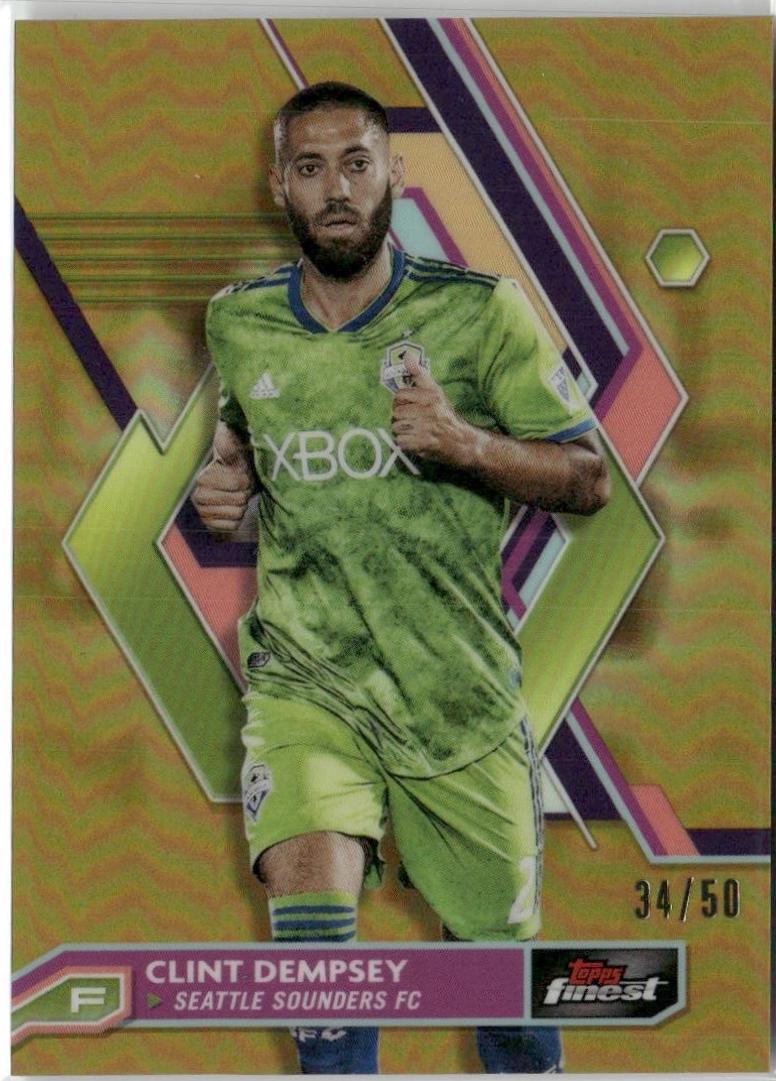 Clint Dempsey [Gold Refractor] #109